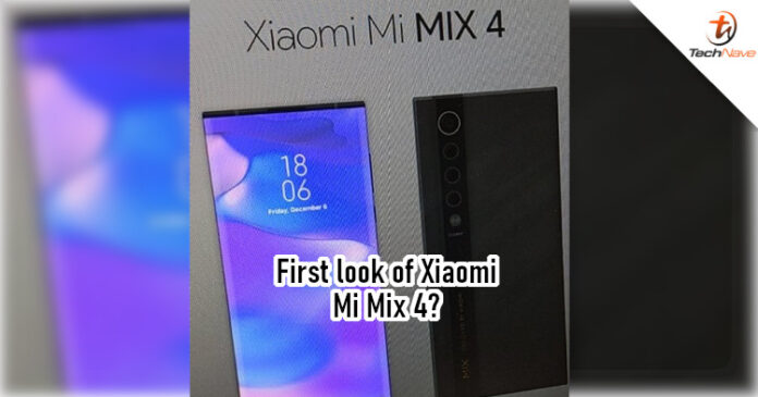 Впервые показали Xiaomi Mi Mix 4 с камерой под дисплеем
