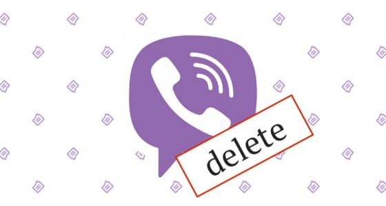 Удаление учетной записи и личных данных из Viber