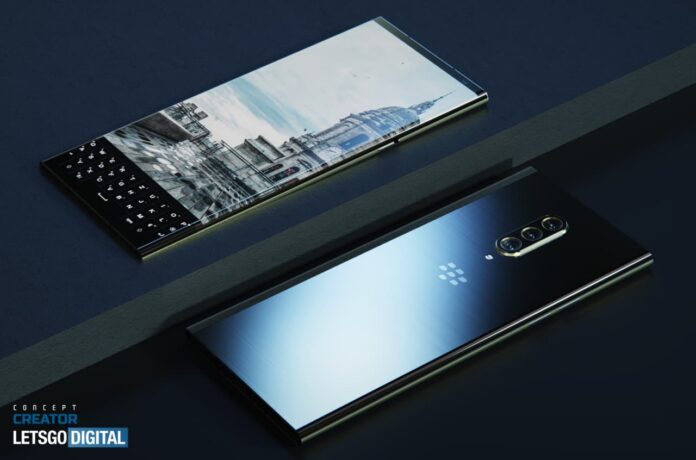 Первые изображения перспективного смартфона BlackBerry Key 3 5G