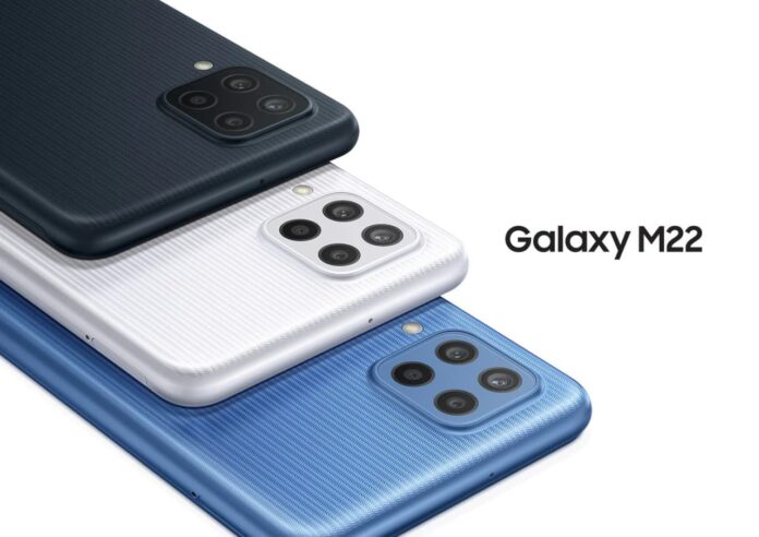 Представлен Galaxy M22: новый бюджетник Samsung с большой батареей