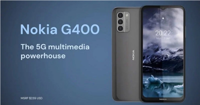 Nokia C100, C200, G100, G400 представлены на выставке CES 2022